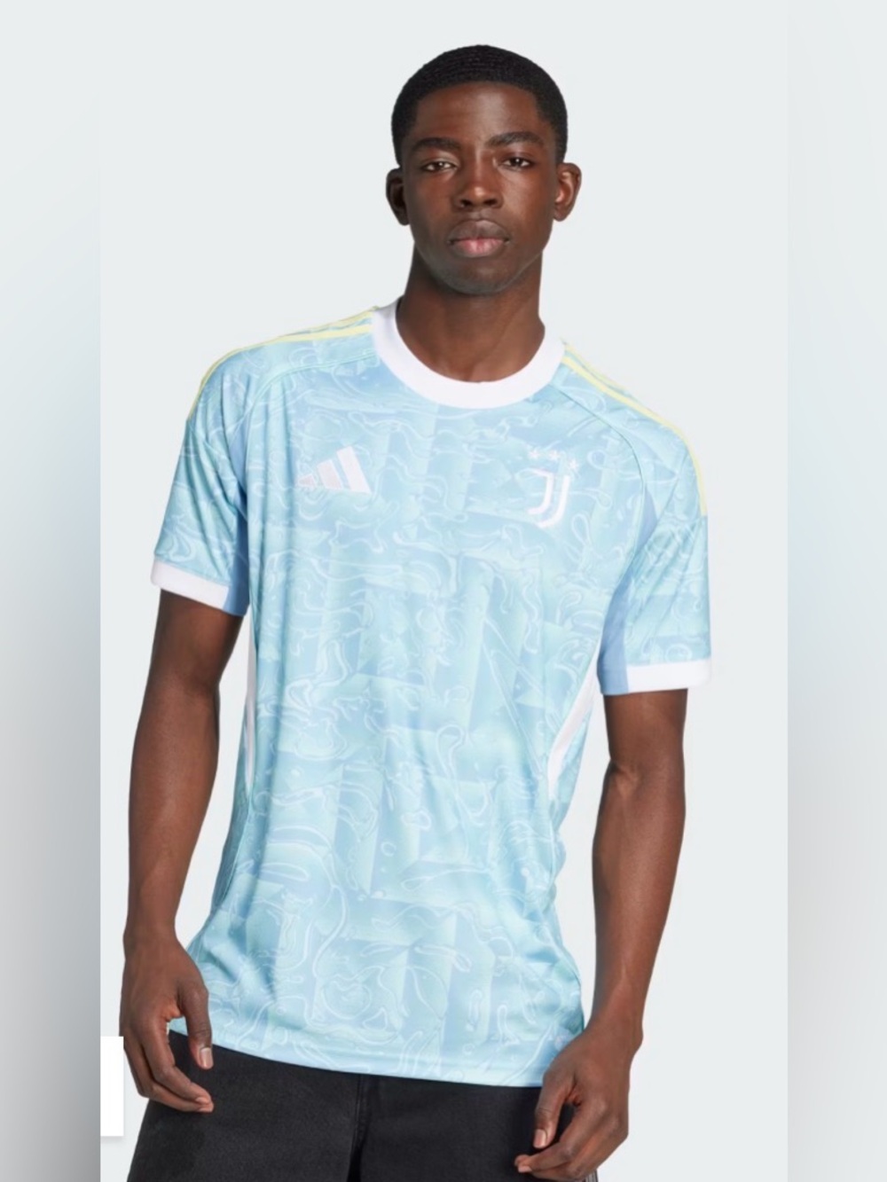 Authentic 2025/26 Adidas Juventus Match Away Jersey Soccer Men’s M Player Issue